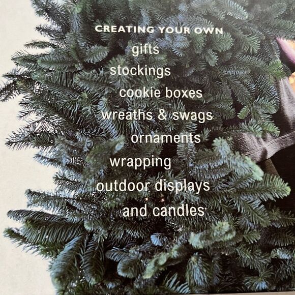 1995 Vintage MARTHA STEWART Living Handmade Christmas Best of Book EUC Hardcover - Picture 5 of 16